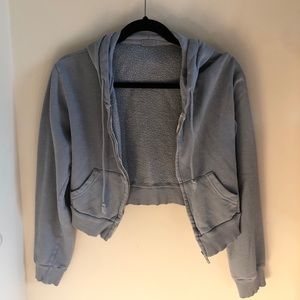 BRANDY MELVILLE CROPPED HOODIE